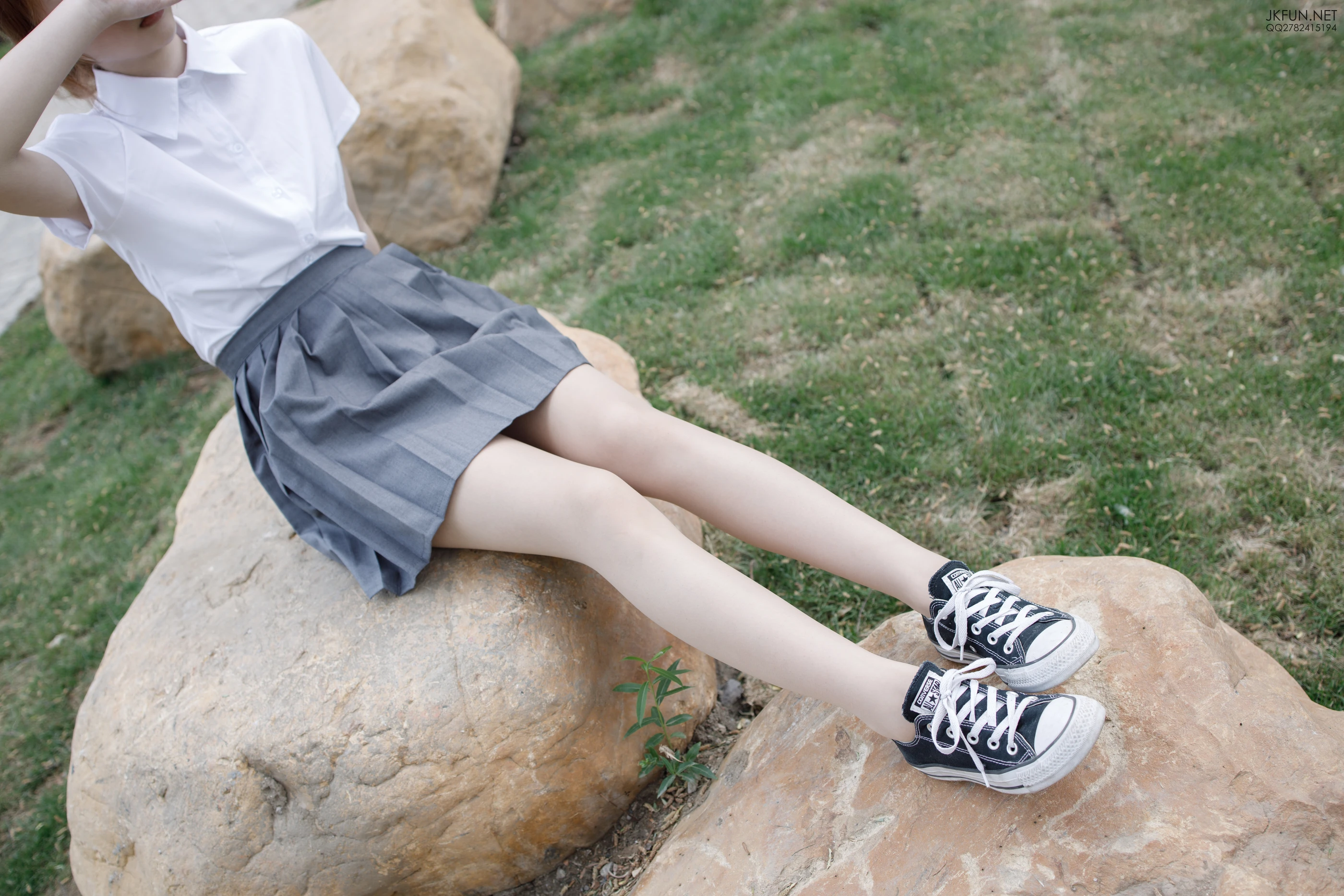 森萝财团 [JKFUN-005] 卉子 10D肉丝 [116P 1V]插图9